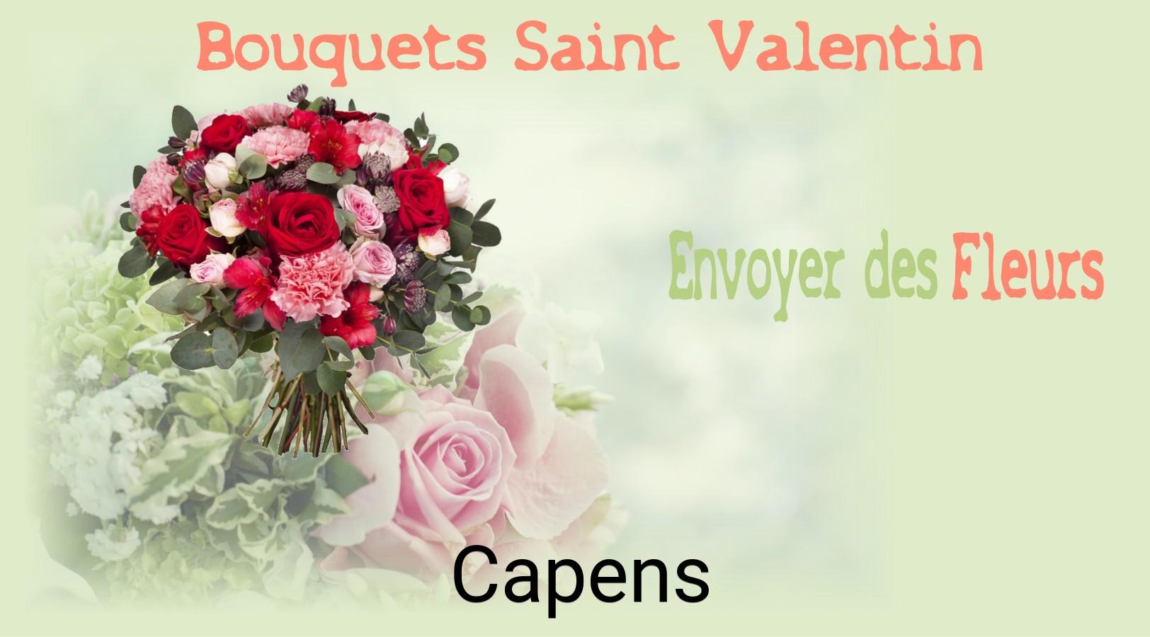 Roses de Saint-Valentin livrées à Capens